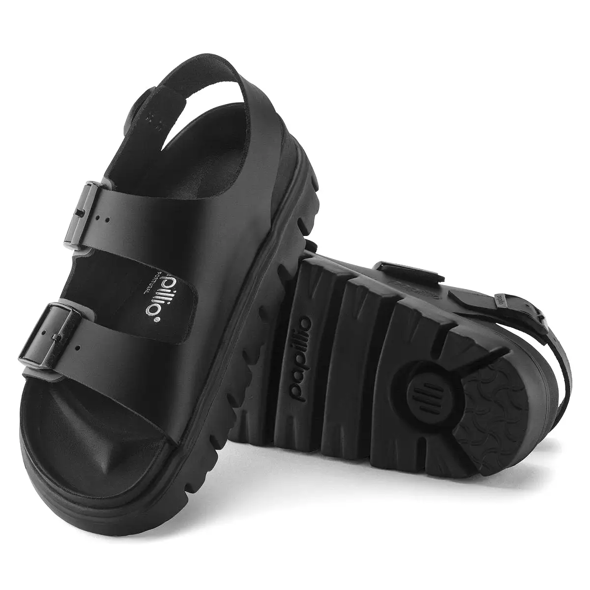 Birkenstock Women's Milano Chunky Exquisite Black Leather