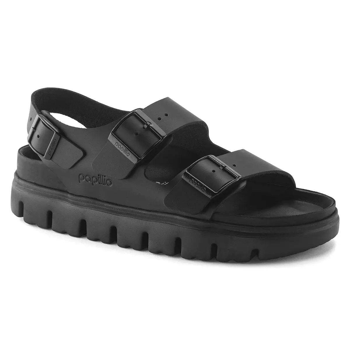 Birkenstock Women's Milano Chunky Exquisite Black Leather