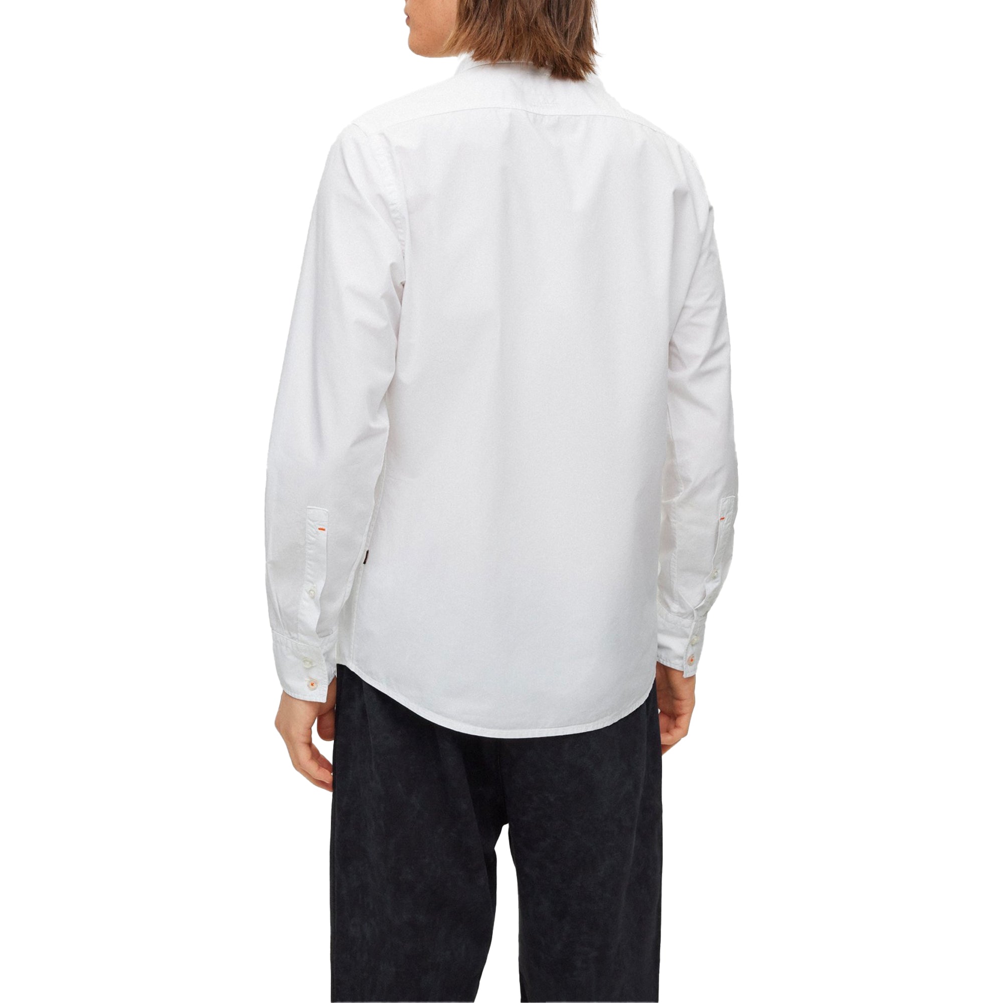 Boss Relegant 6 Poplin LS Shirt - White