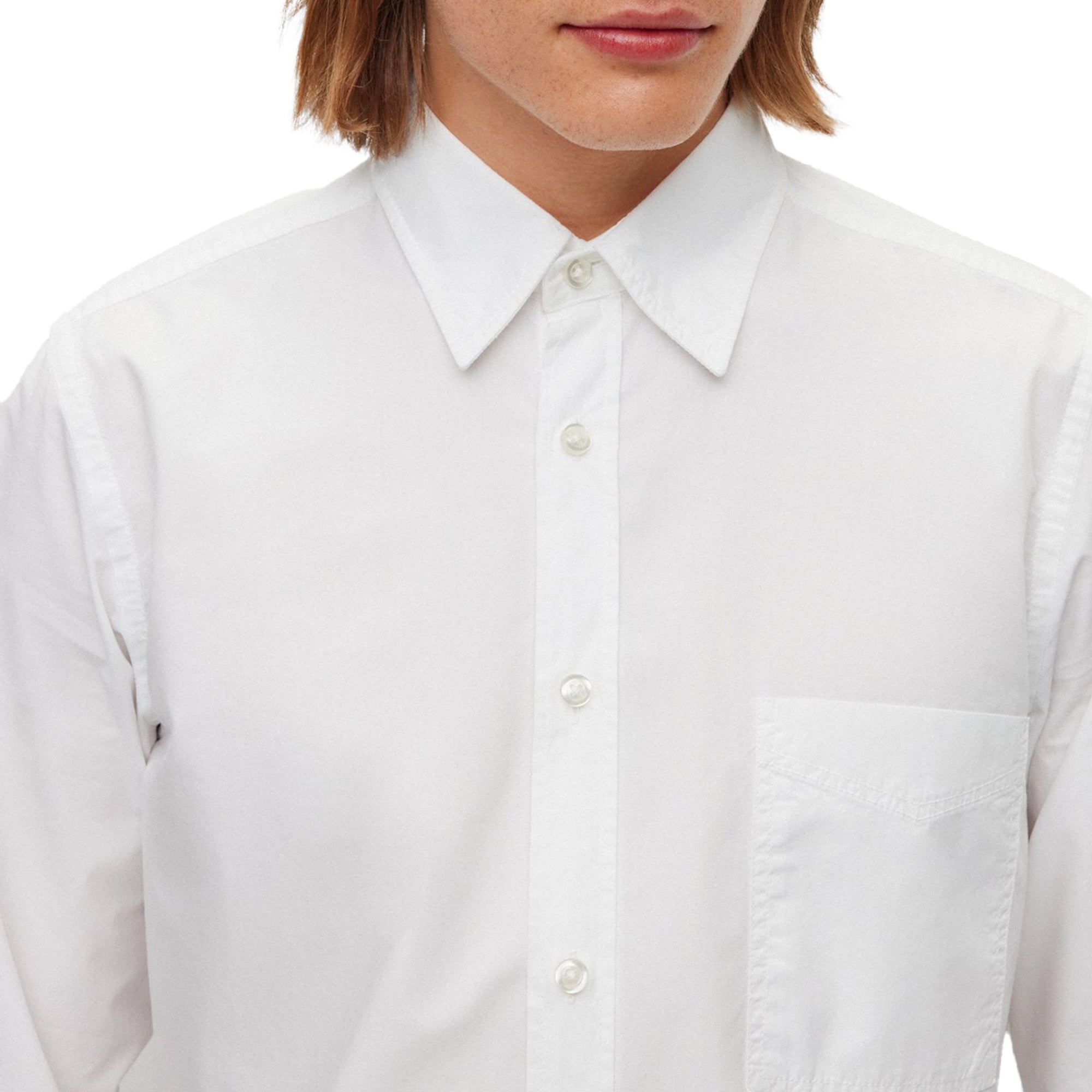 Boss Relegant 6 Poplin LS Shirt - White