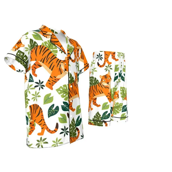 Boys Tiger Pajamas