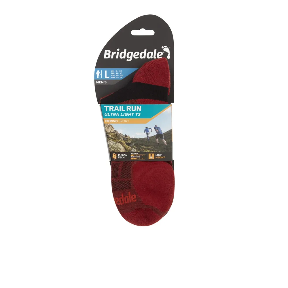 Bridgedale Trail Run Ultralight T2 Merino Sport Low Socks - AW24