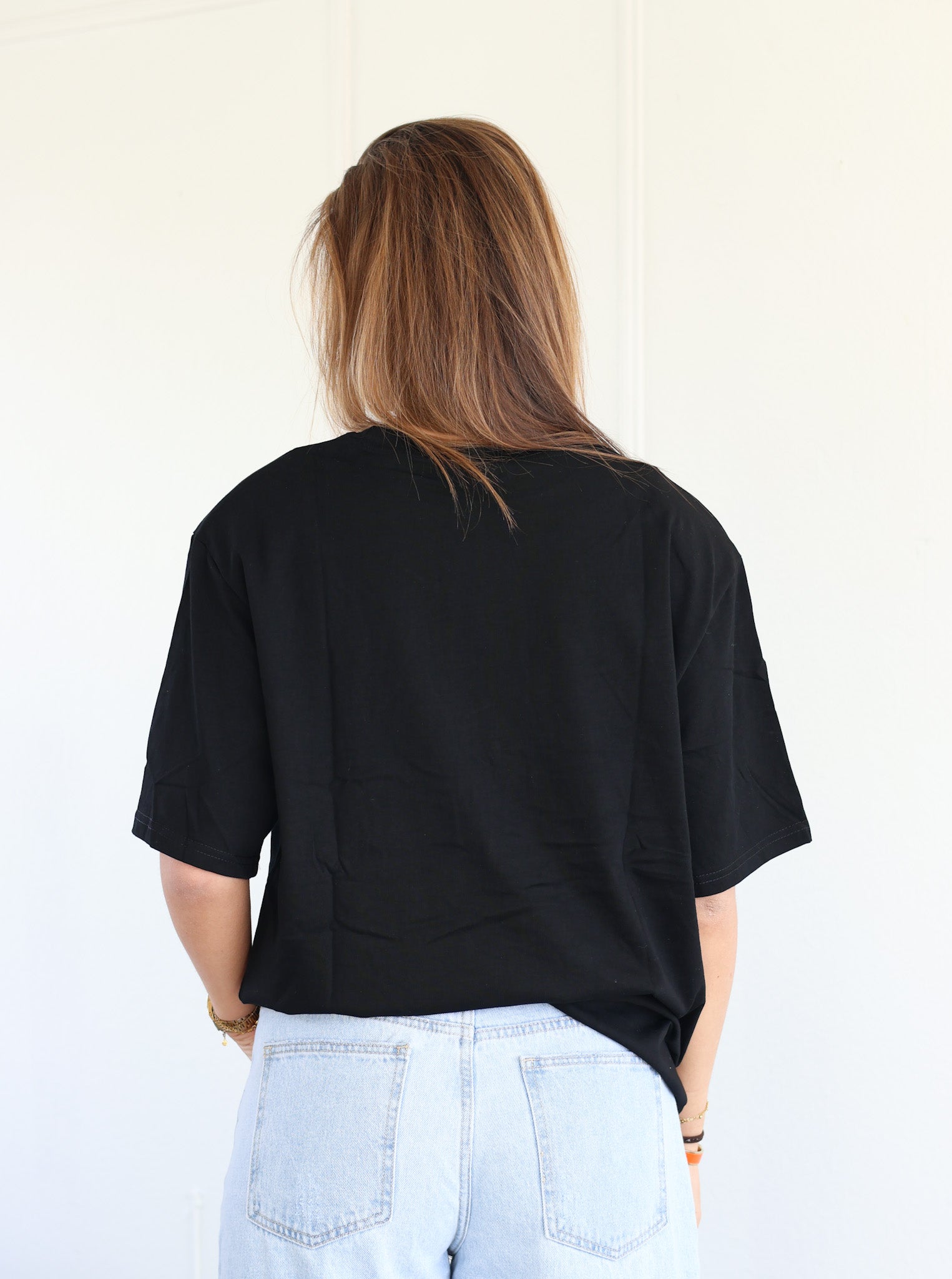 ByHan oversized shirt Guusje zwart