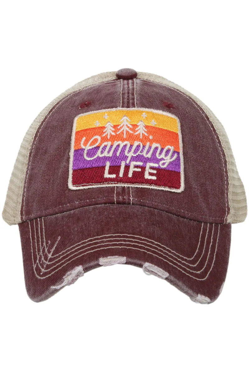 Camping Life Women's Trucker Hats