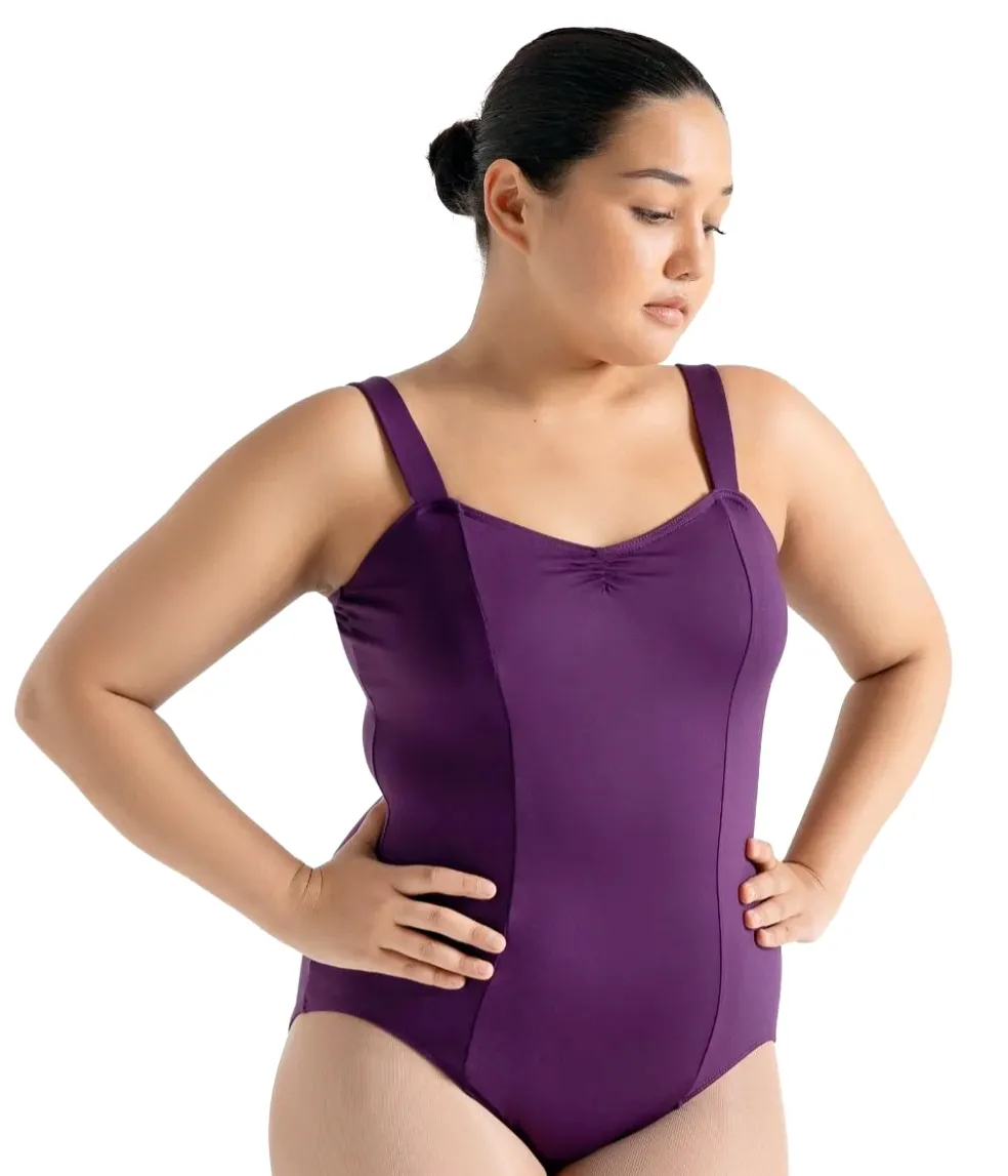 Capezio Wide Strap Cami Leotard SE1012W Plus Size