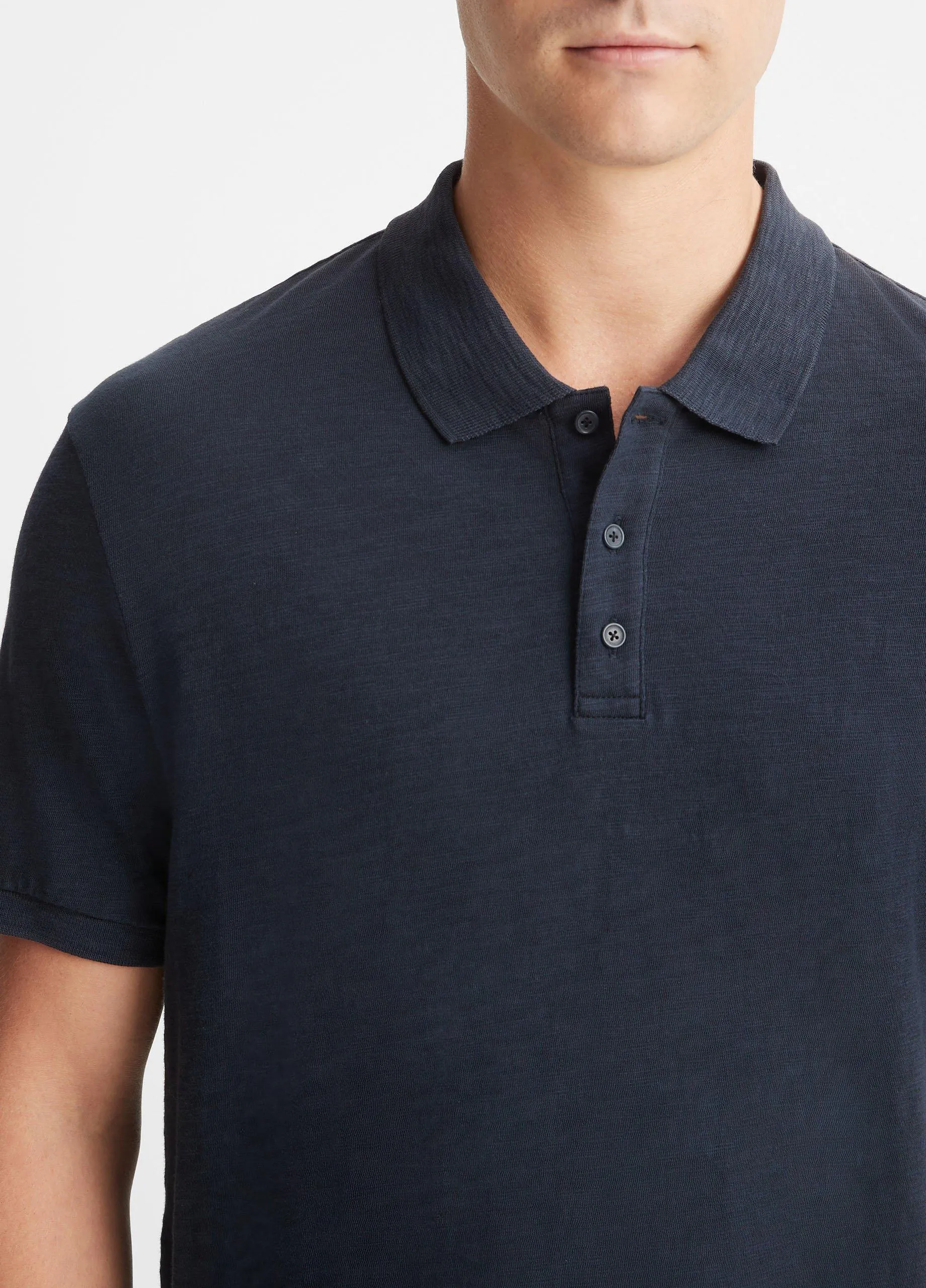 Classic Slub Polo Shirt