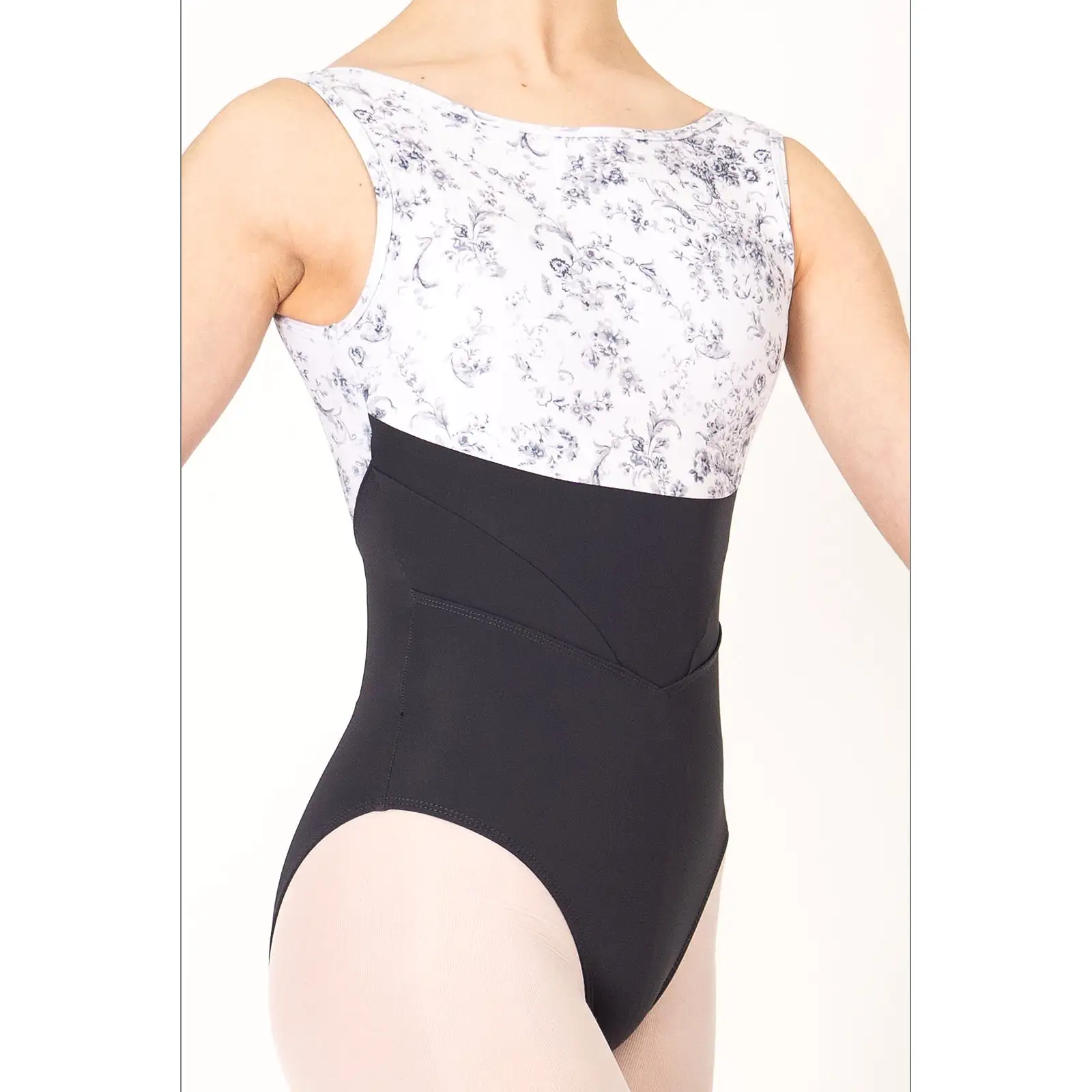 Danse de Paris Blisse Leotard - Smoked Pearl