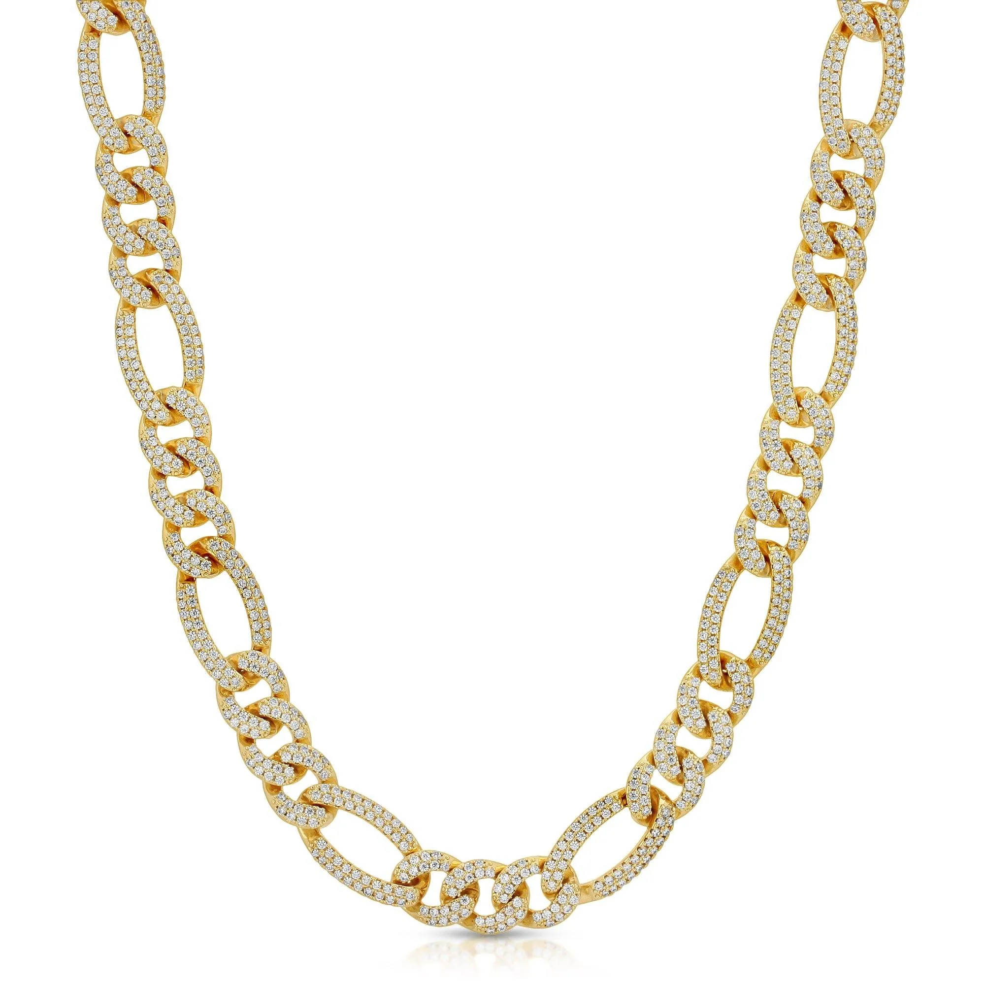 Diamond Figaro Chain