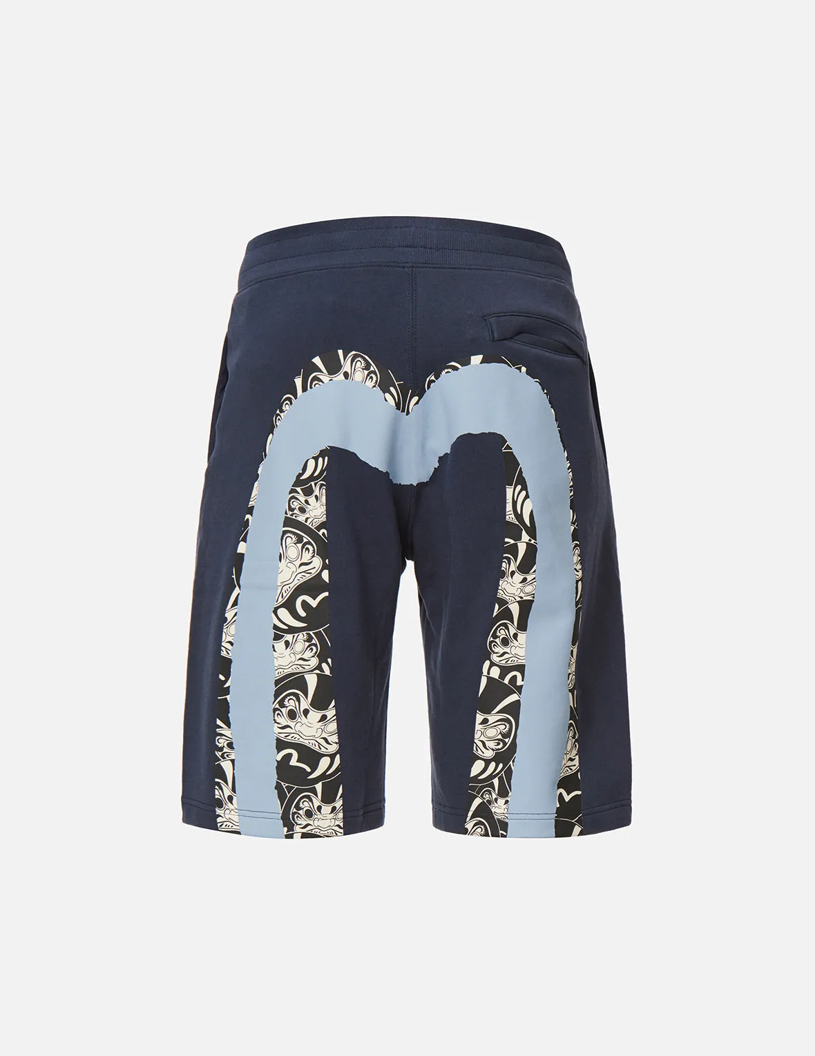 Double Daruma Daicock Print Sweat Shorts