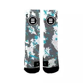 Edge Splatter Socks