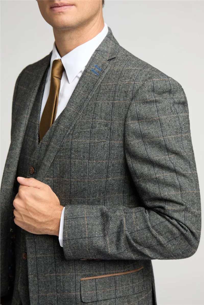 Emerson Herringbone Suit