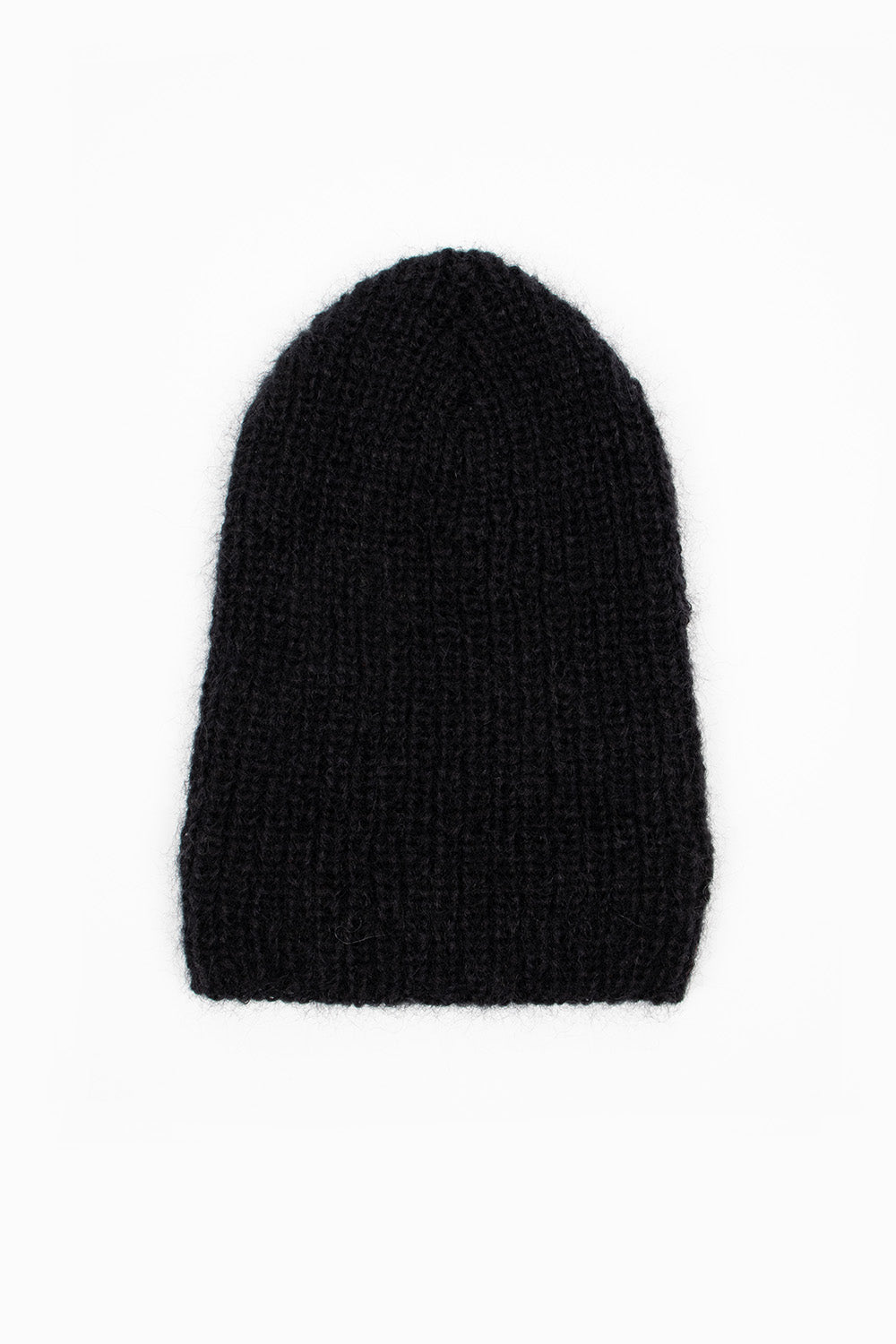 English Coast Hand Knitted Beanie Black