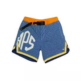 ENIF BINDING SHORTS BLUE STRIPE