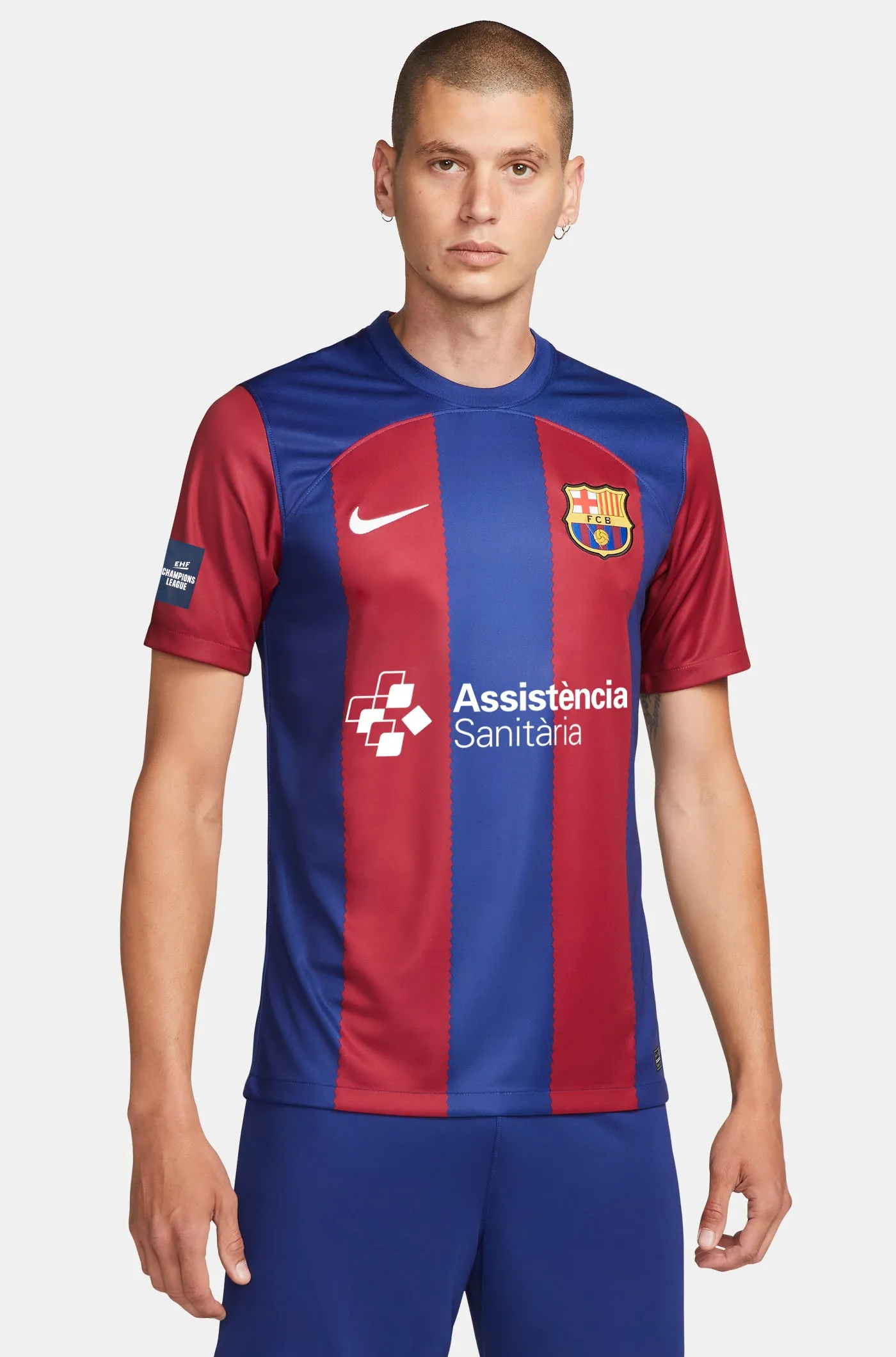 EUROPEAN CHAMPIONS - FC Barcelona home handball shirt 23/24