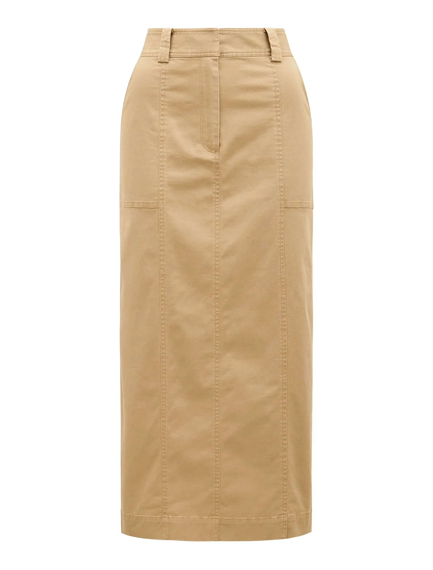 Farrah Pintuck Maxi Skirt