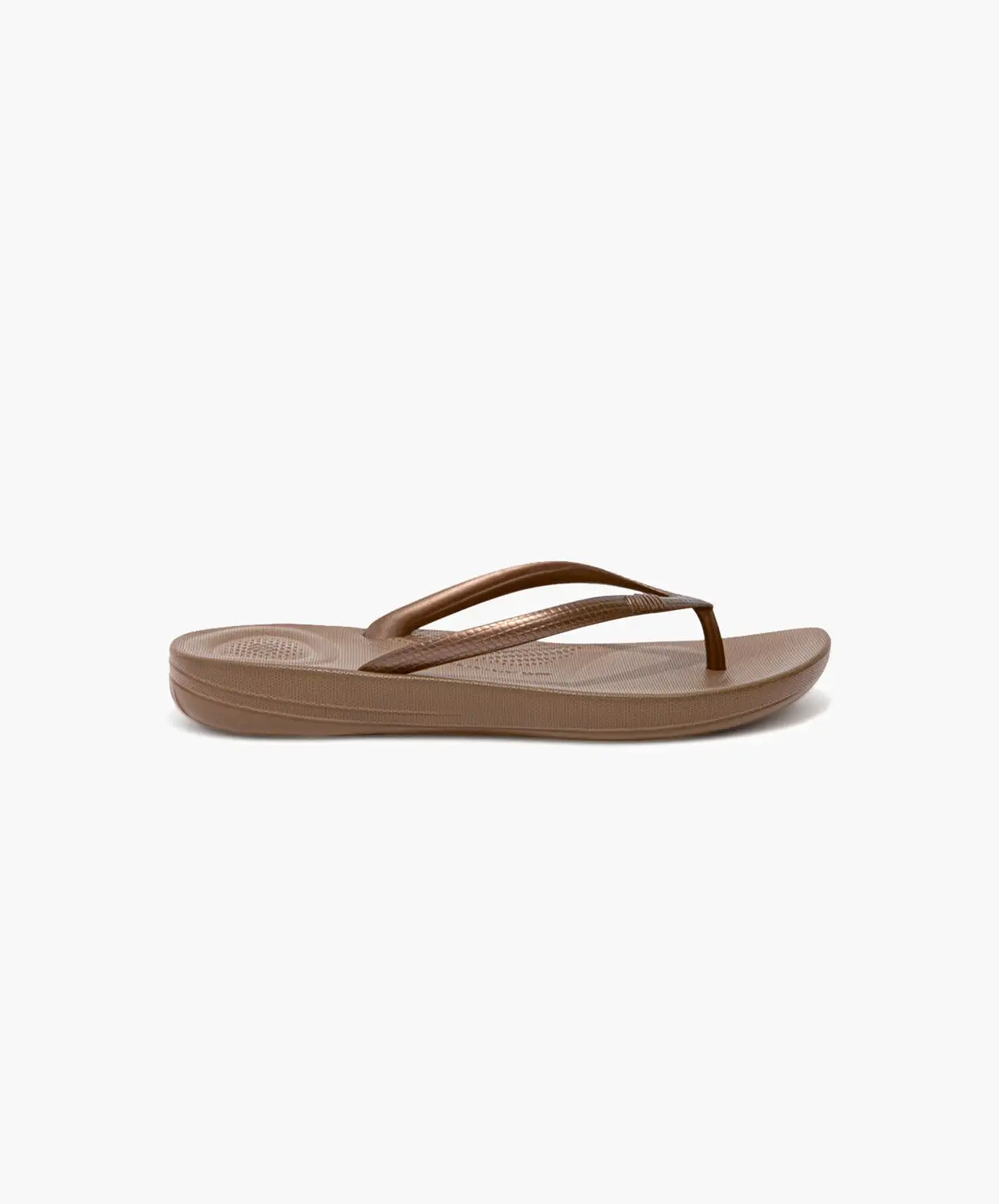 FitFlop iQushion Ergonomic Thongs Bronze