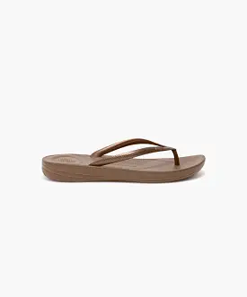 FitFlop iQushion Ergonomic Thongs Bronze