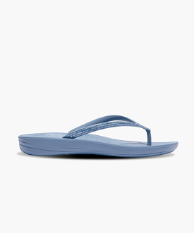 FitFlop iQushion Sparkle Thongs Blue