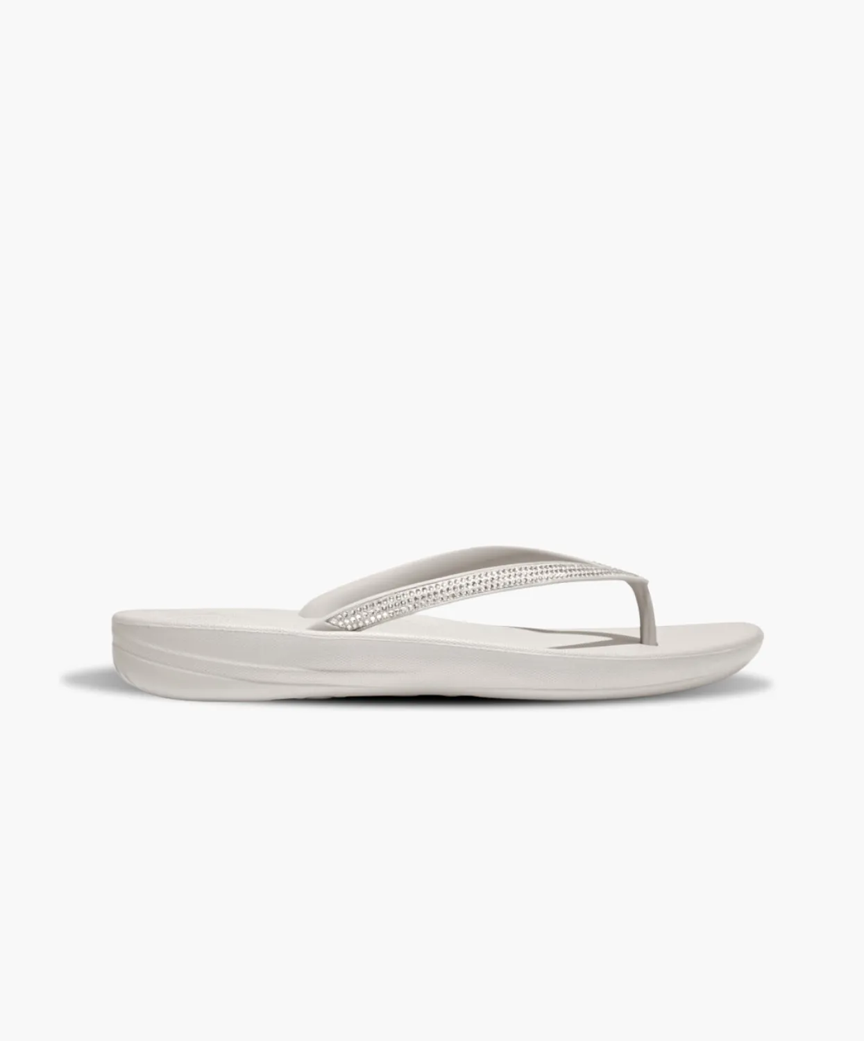 Fitflop iQushion Sparkle Tiptoe Grey