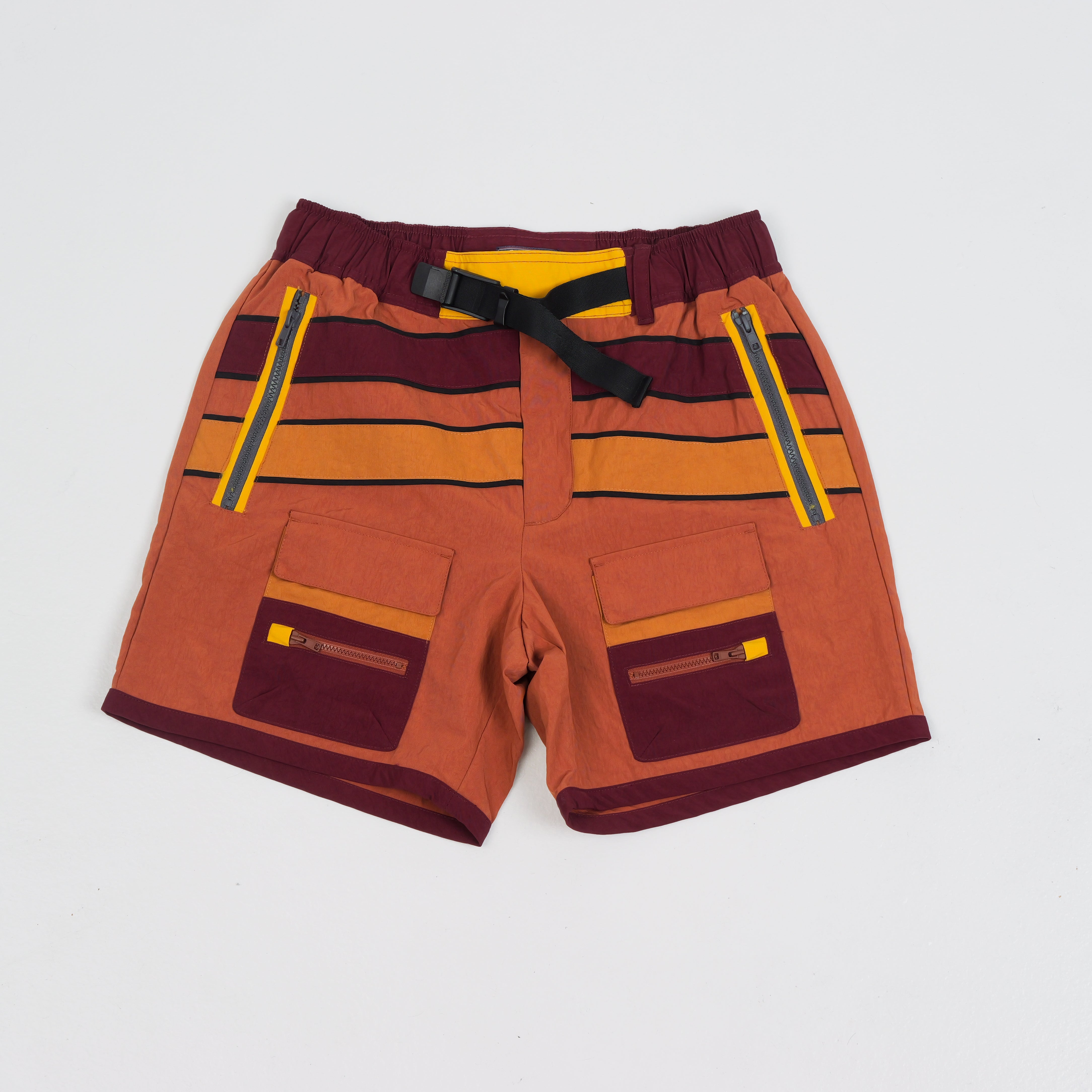 FLINT PANELED SHORTS WINE