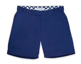 Frescobol Carioca Trunks Tailored Short Block navy blue