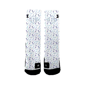 Generals Baseball Academy Squiggles Socks