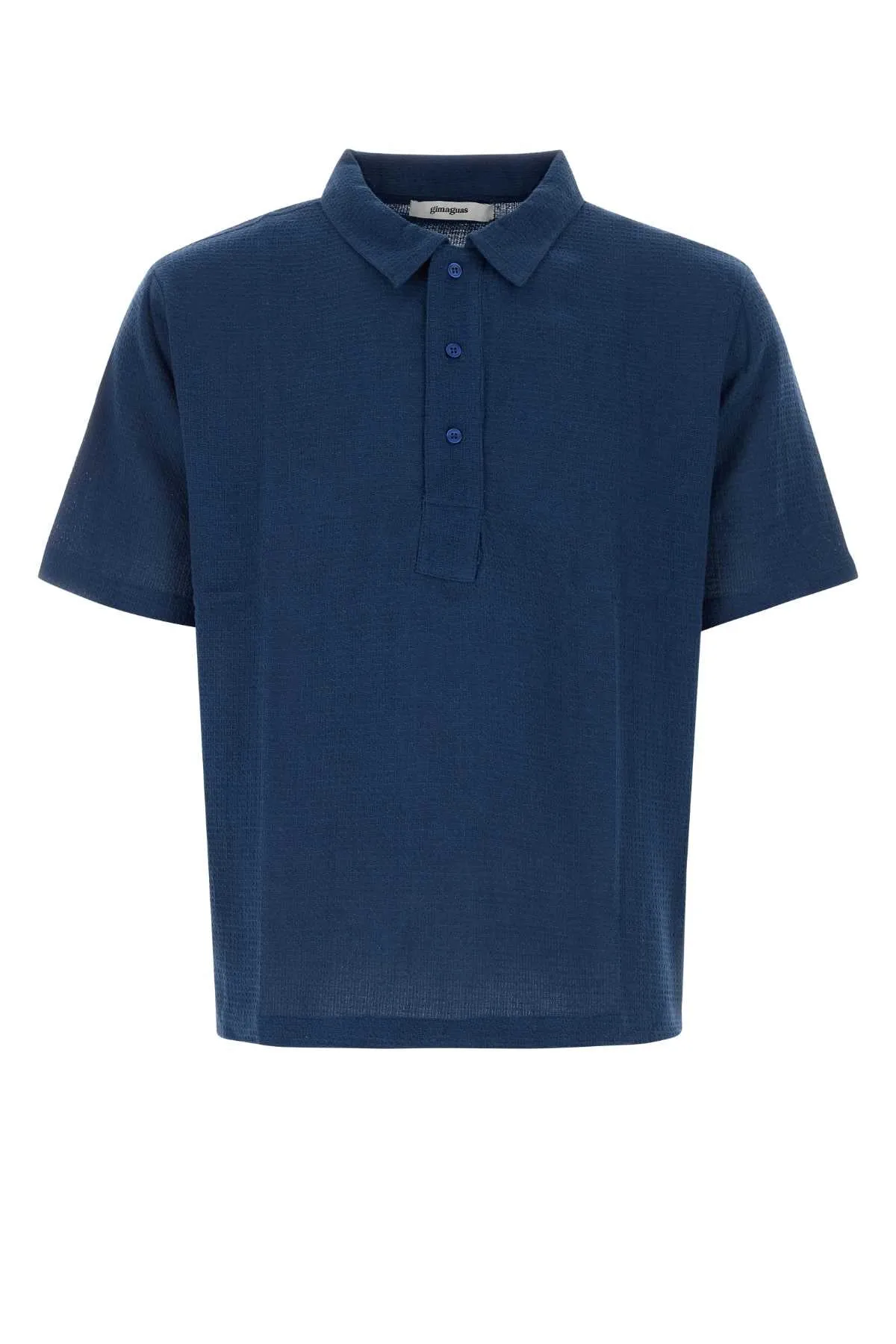 Gimaguas Blue Cotton Enzo Polo Shirt