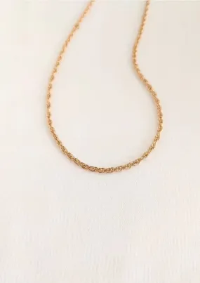 Gold Whitney Chain Necklace by Layer the Love