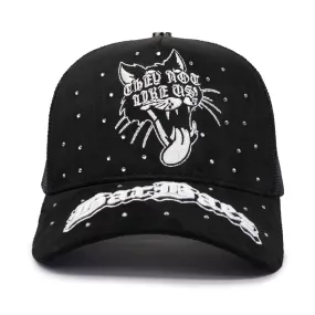 GORRA BAEZ x EL BARBAS HATS CRAZY BLACK CAT