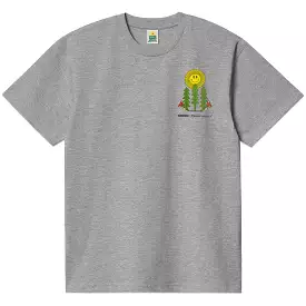 Hikerdelic x Flower Mountain Personal Growth T-Shirt - Grey Marl