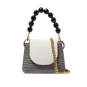 Horra - Grey x White x Black - Mini bag