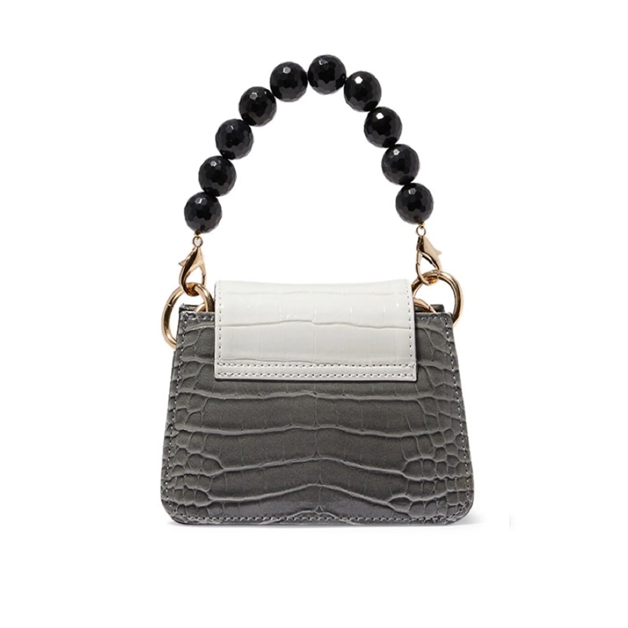 Horra - Grey x White x Black - Mini bag