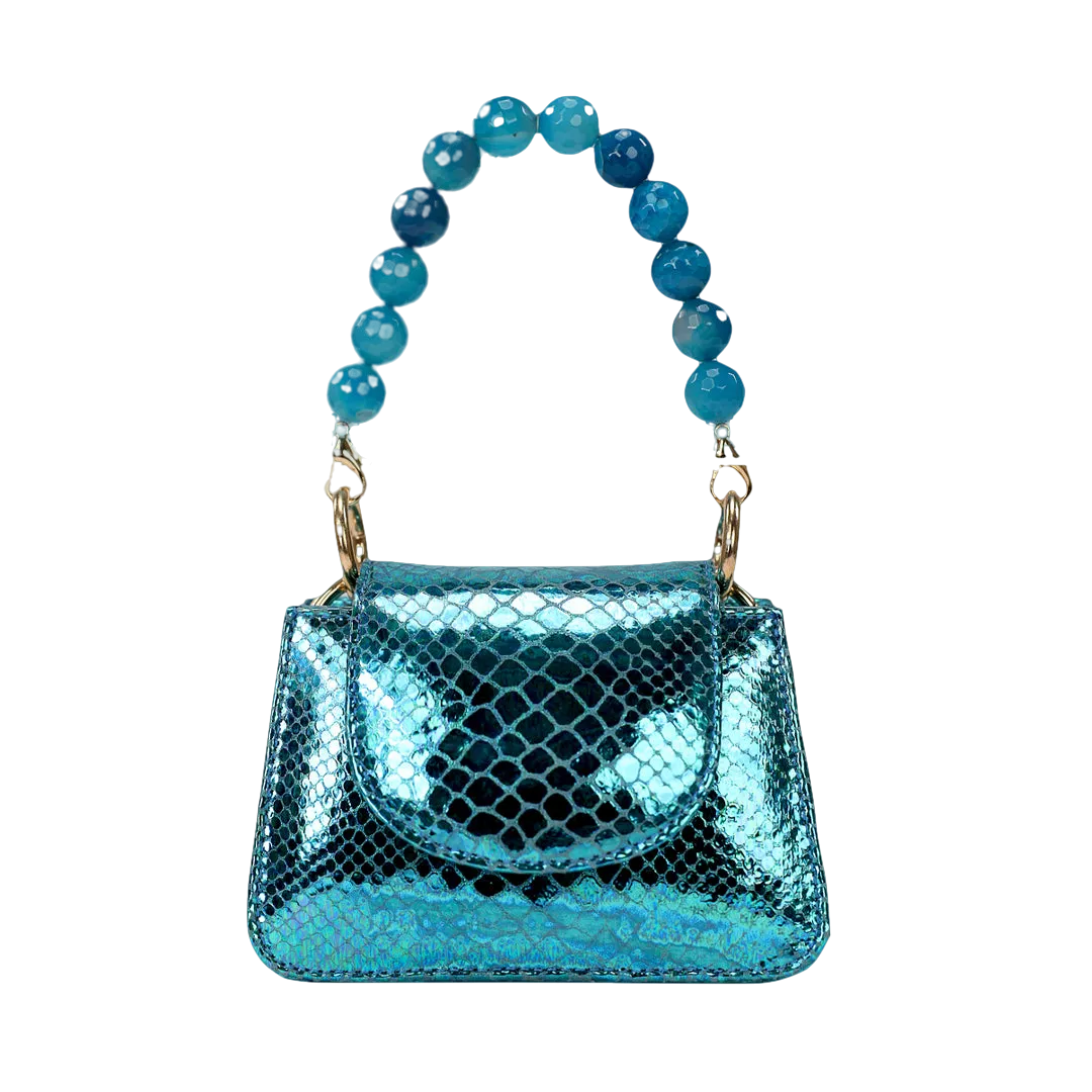 Horra - Metallic Turquoise - Mini Bag