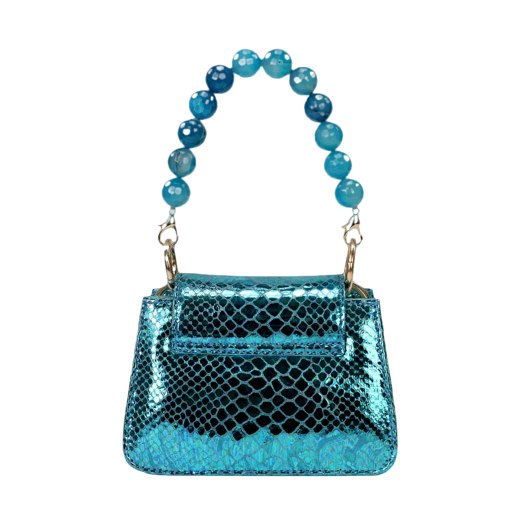 Horra - Metallic Turquoise - Mini Bag