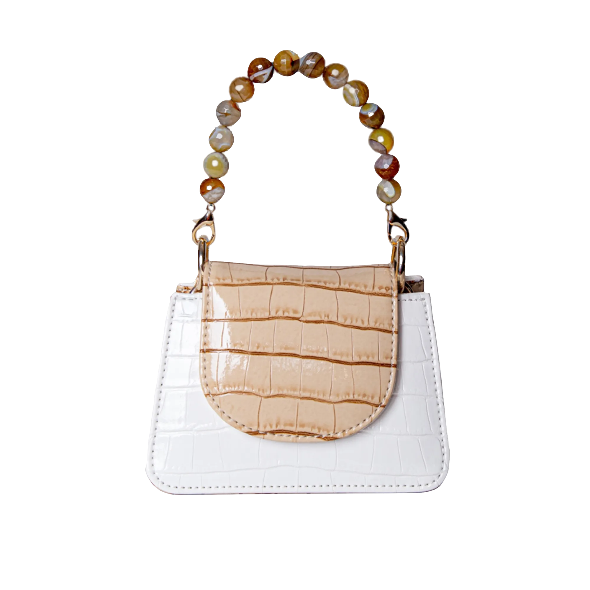 Horra - White X Beige - Mini bag