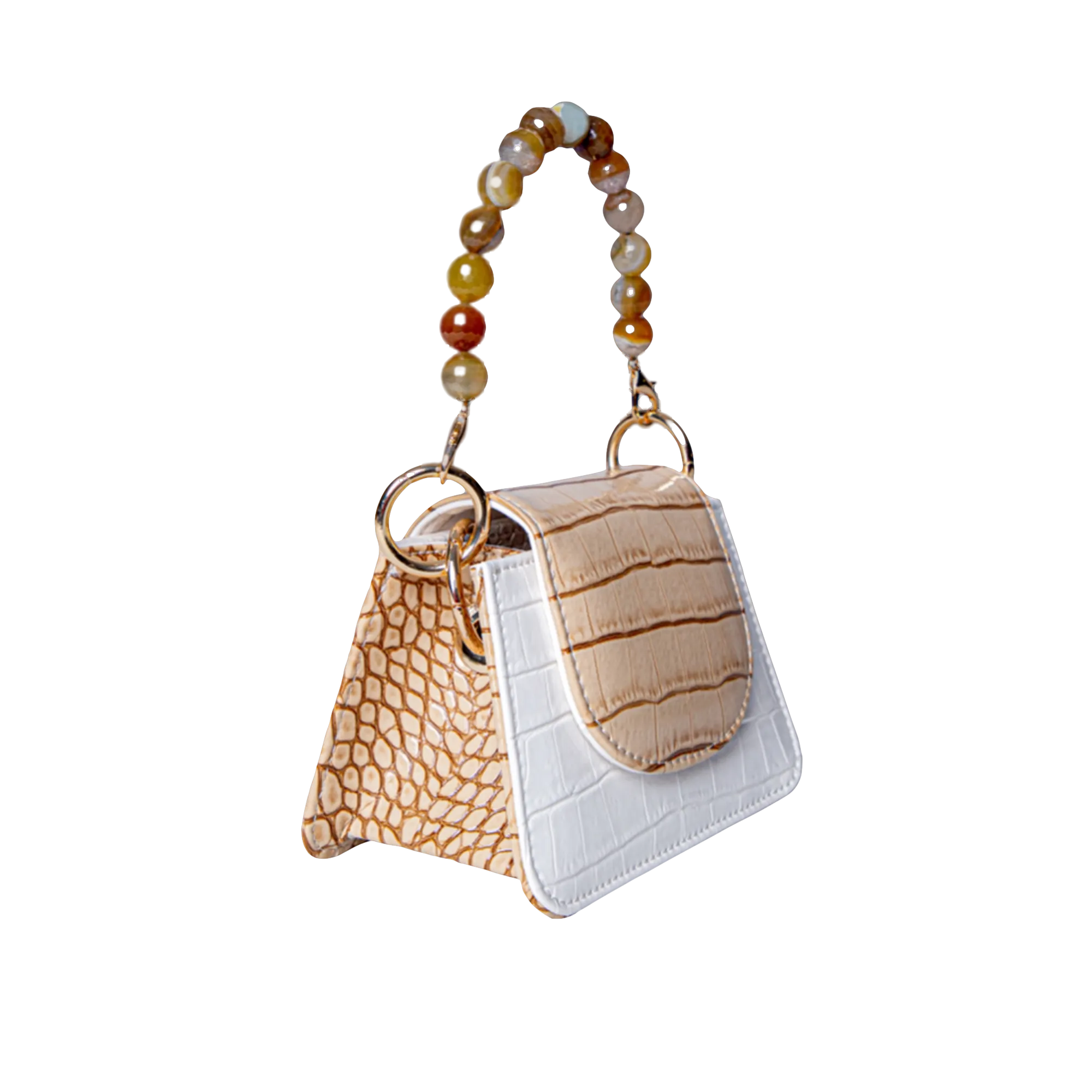 Horra - White X Beige - Mini bag