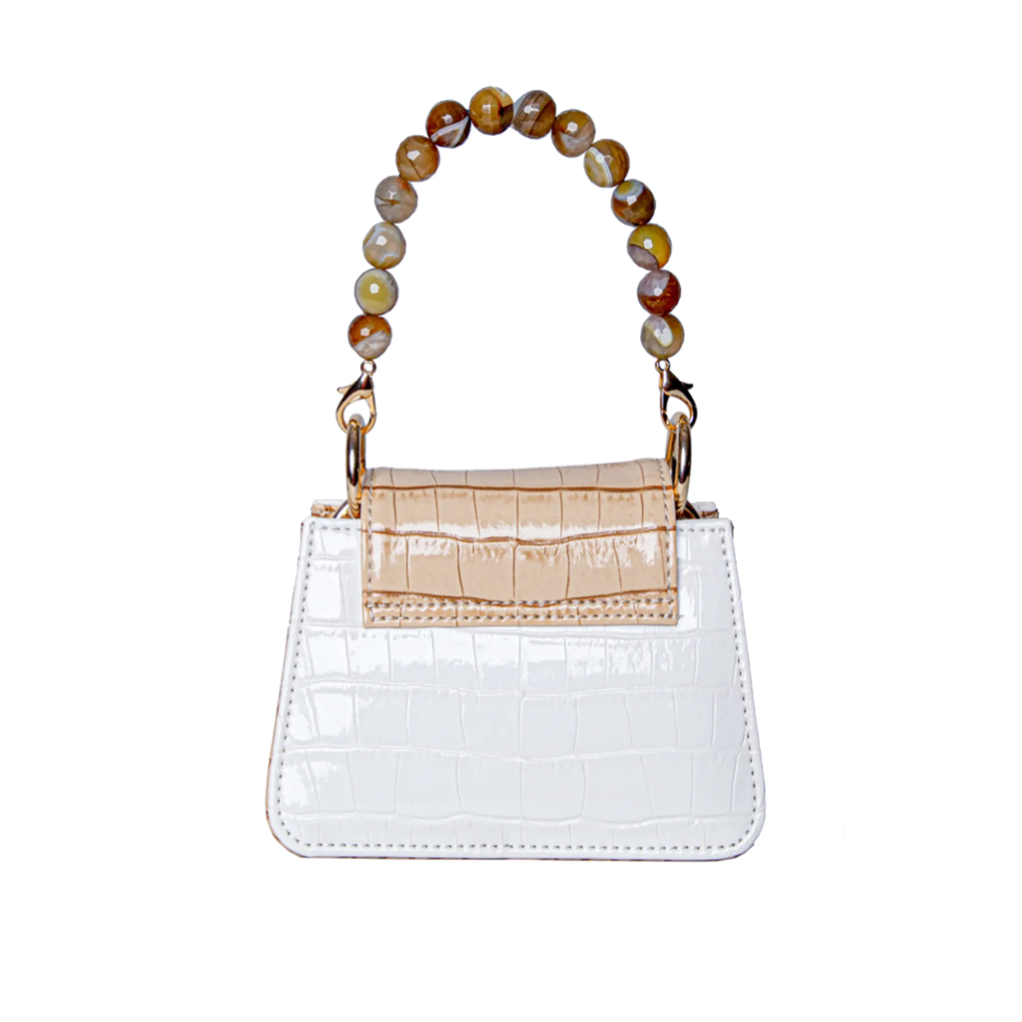 Horra - White X Beige - Mini bag