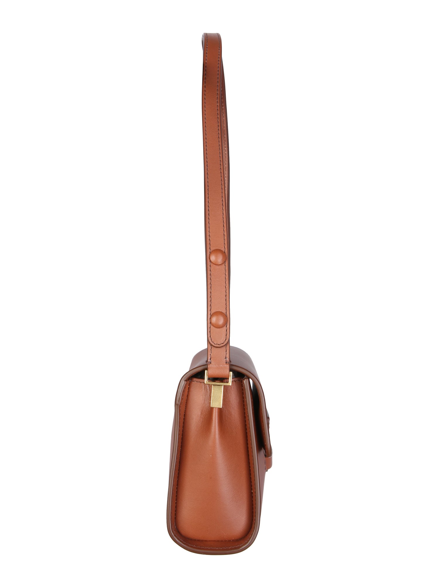 IL BISONTE    MINI BELLEDONNE LEATHER SHOULDER BAG