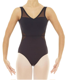 Intermezzo Tank Leotard With Mesh 31514