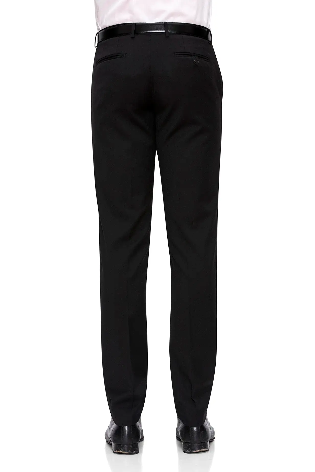 JB PLAIN BLK TROUSER   RAZOR FJV032 BLK