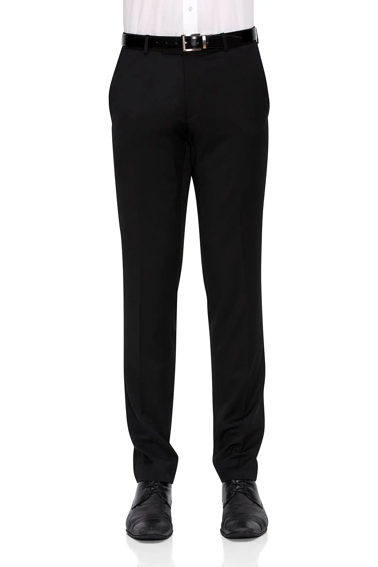 JB PLAIN BLK TROUSER   RAZOR FJV032 BLK