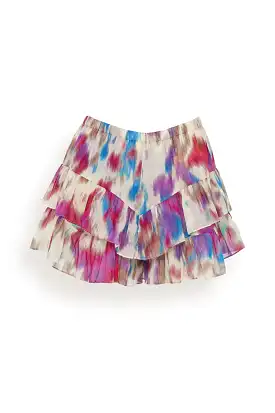 Jocadia Skort in Beige/Raspberry