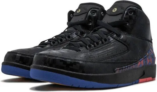 Jordan Kids Air Jordan 2 Retro BHM sneakers Black