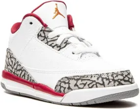 Jordan Kids Air Jordan 3 Cardinal sneakers White