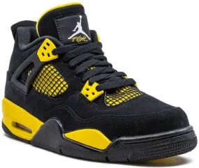 Jordan Kids Air Jordan 4 Retro Thunder 2023 sneakers Black