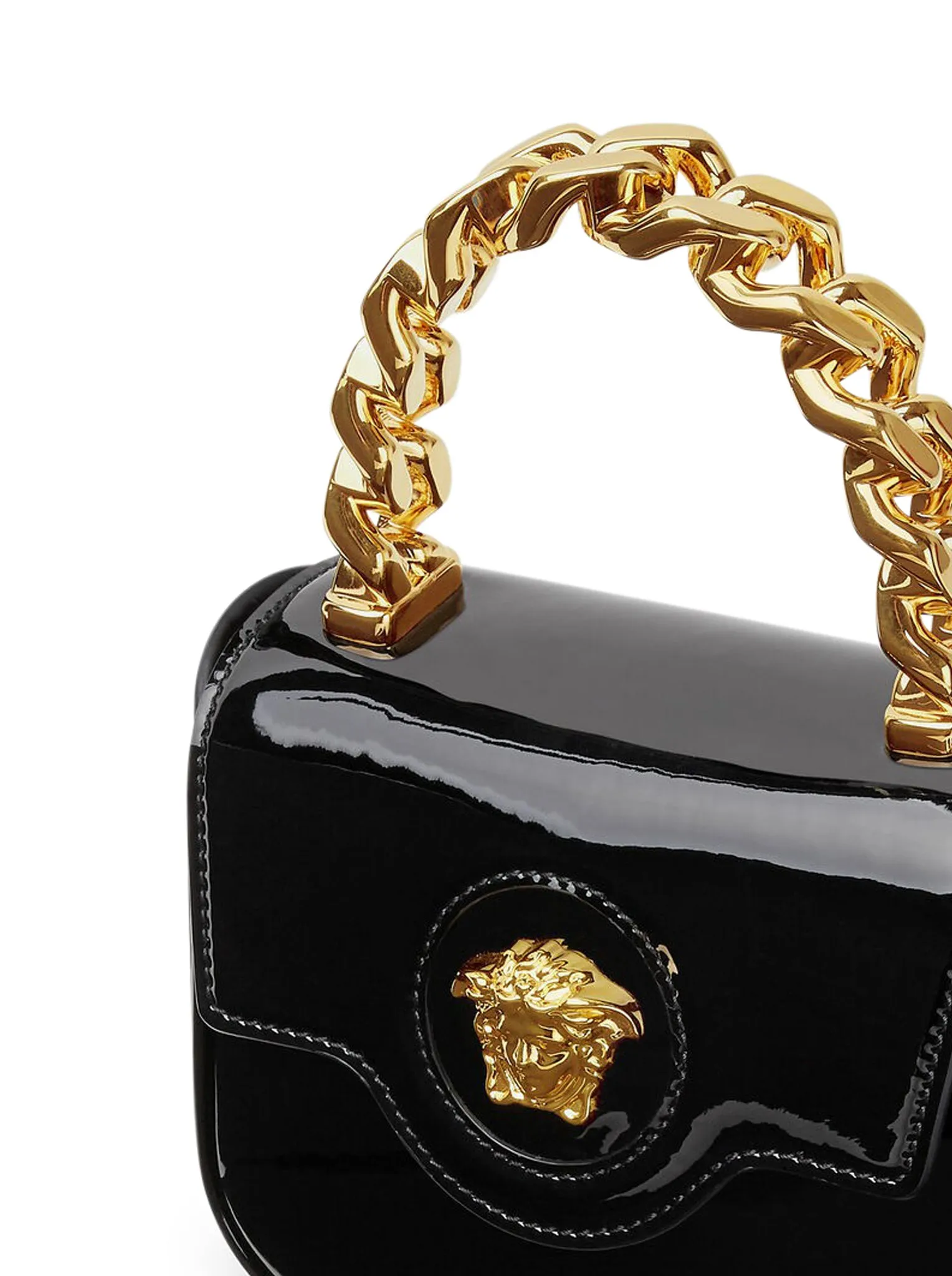 LA MEDUSA PATENT MINI BAG