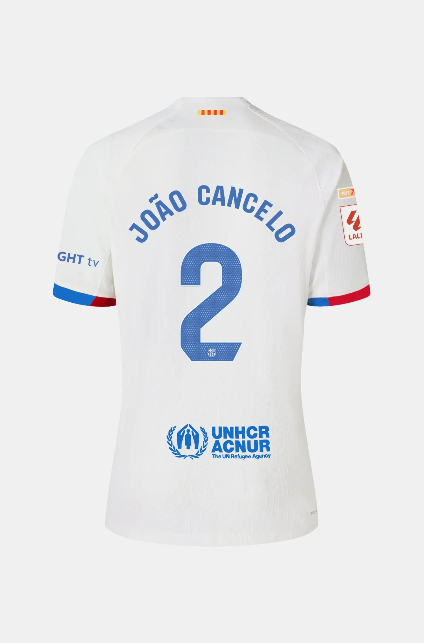 LFP FC Barcelona away shirt 23/24 - Junior - JOO CANCELO