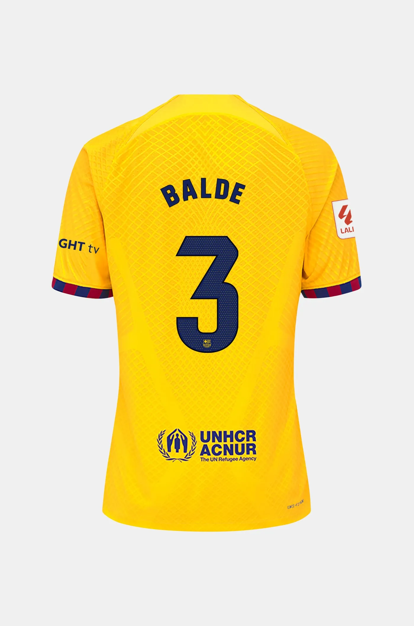 LFP FC Barcelona fourth shirt 23/24 Player’s Edition  - BALDE