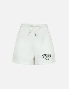 Logo Embroidery Sweat Shorts