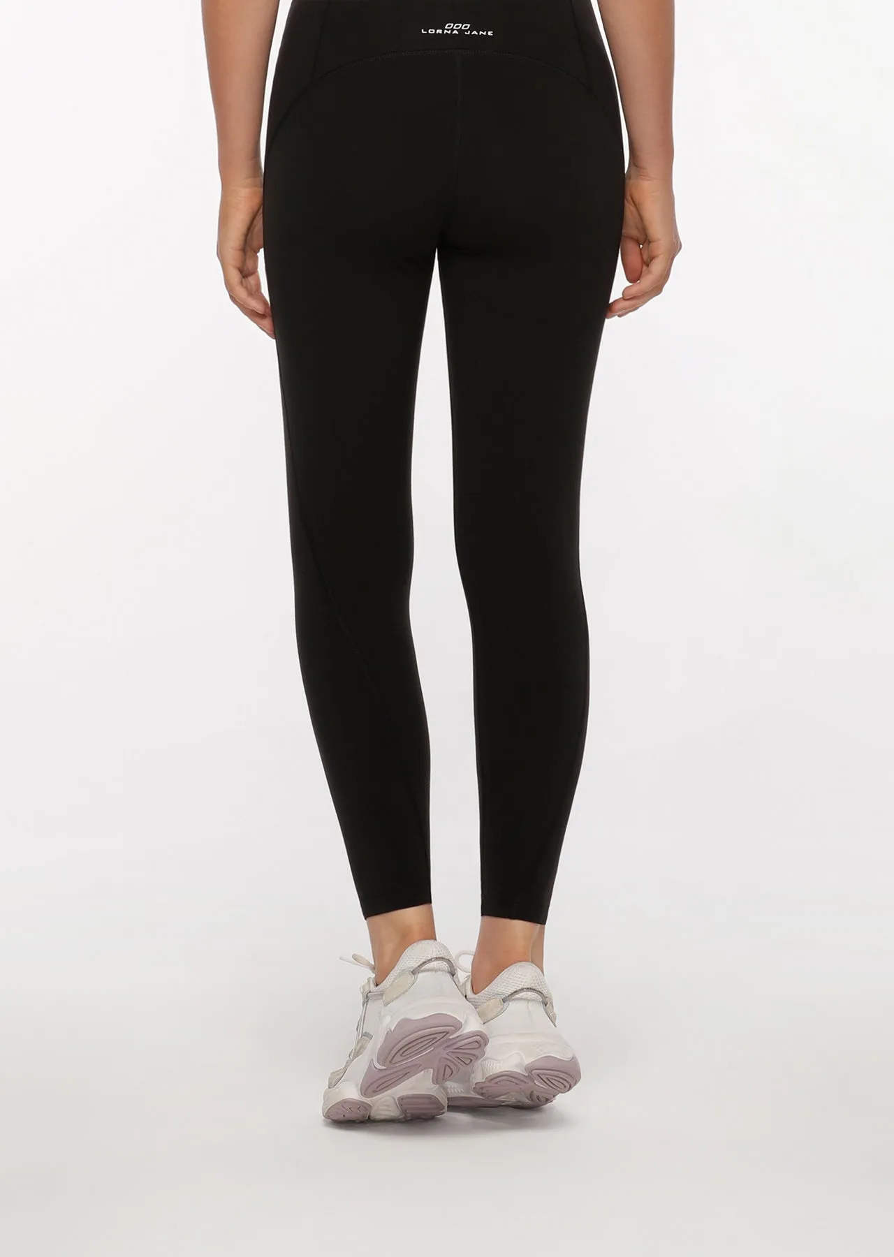 Lorna Jane No Dig Ankle Biter leggings in Black